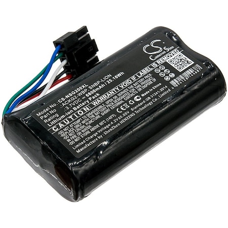 Bsc Preferred Netscout Aircheck G2 AirCheck G2 WLAN Tester 6800mAh Survey Multimeter and Equipment Repl. Battery CS-NSG200XL